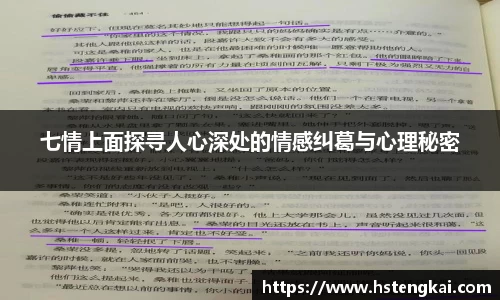 七情上面探寻人心深处的情感纠葛与心理秘密
